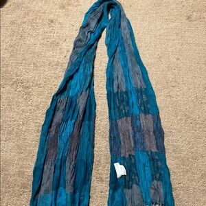 Christopher & Banks Teal Scarf
